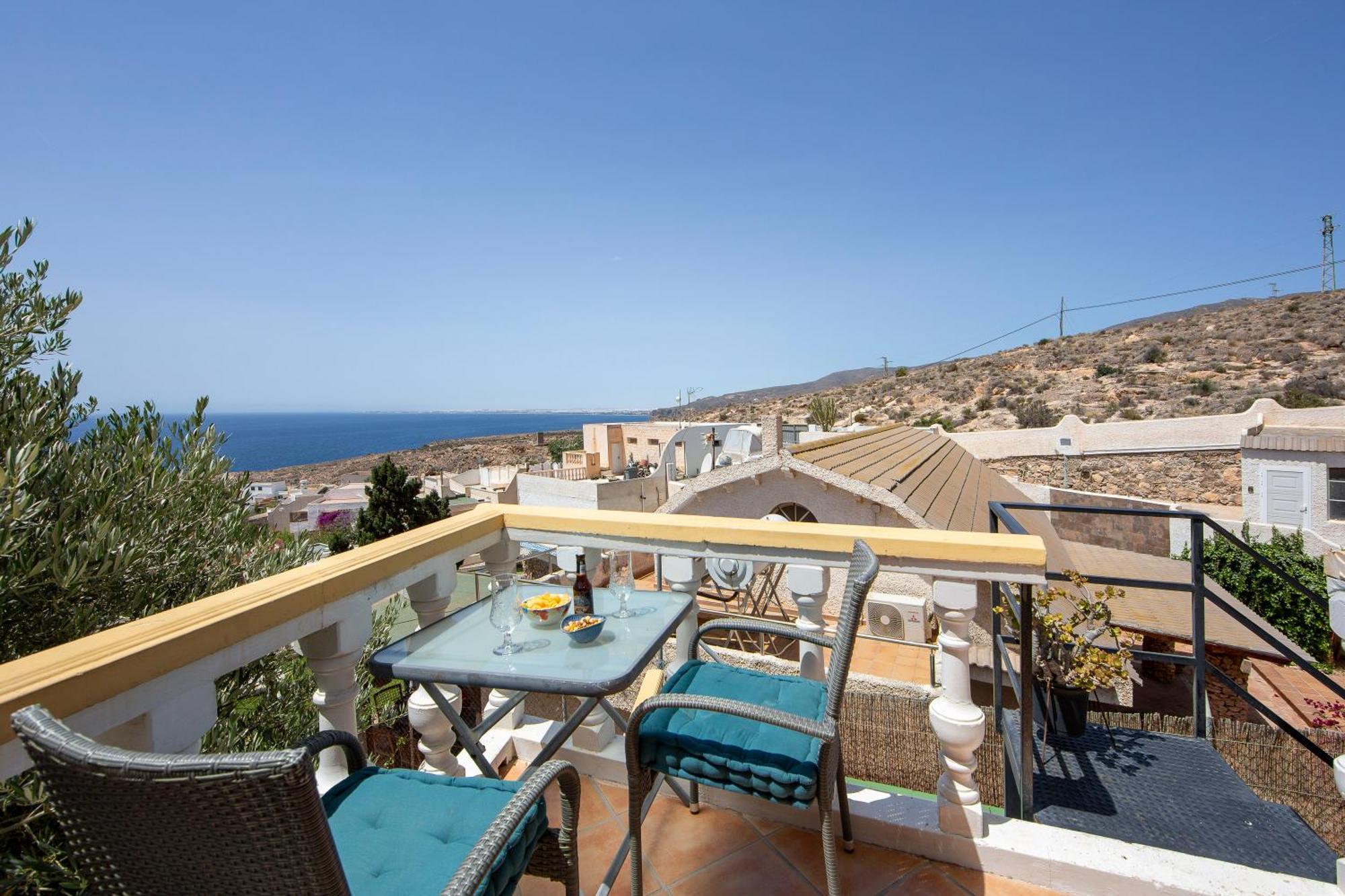 Villa Vista al Mar Ainara Almería Exterior foto