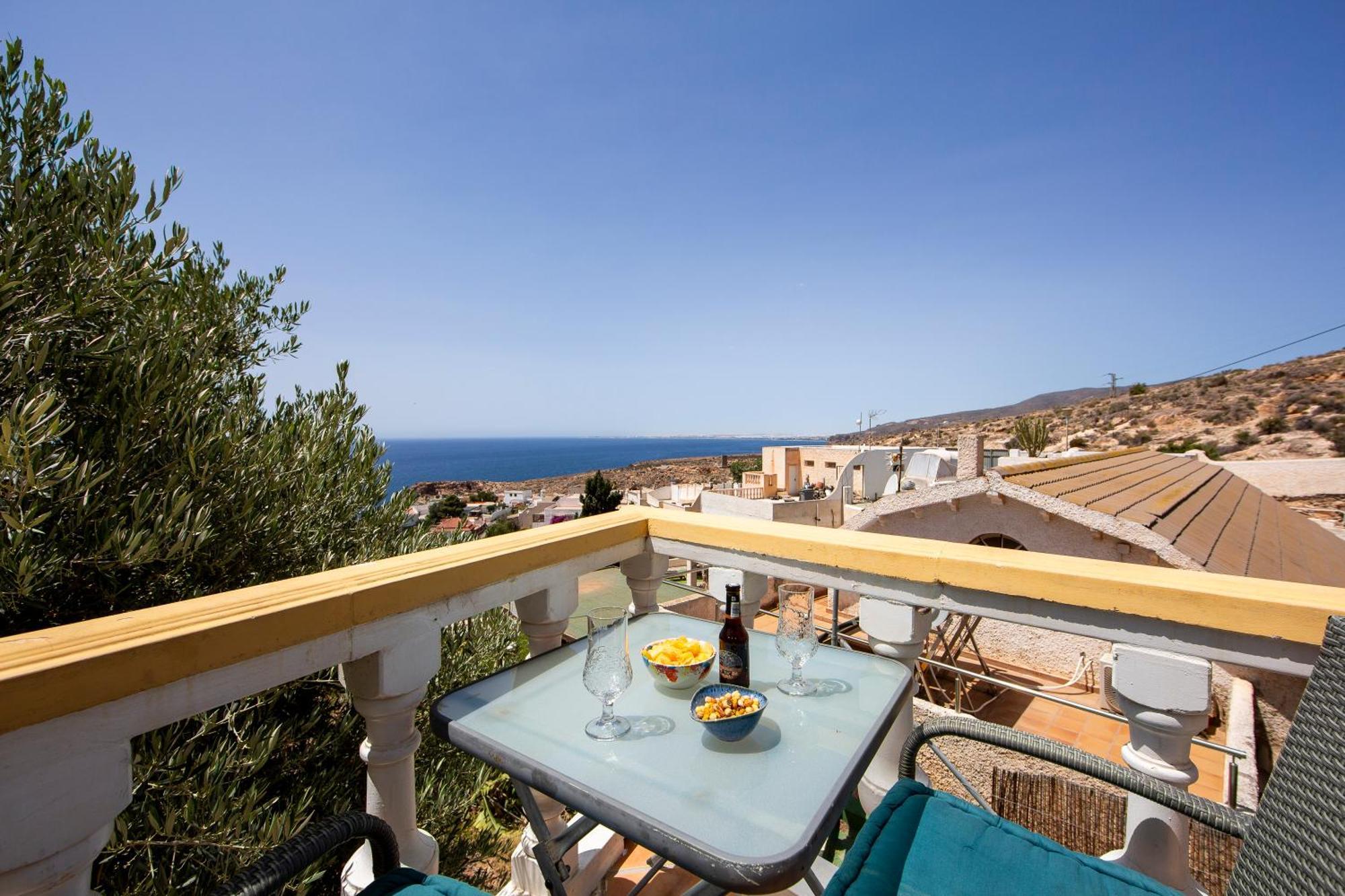 Villa Vista al Mar Ainara Almería Exterior foto